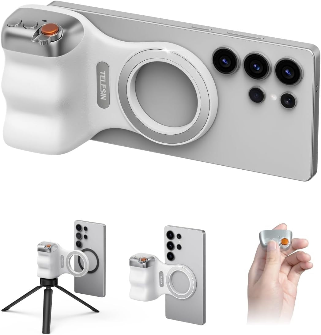 Magnetic Phone Camera Grip