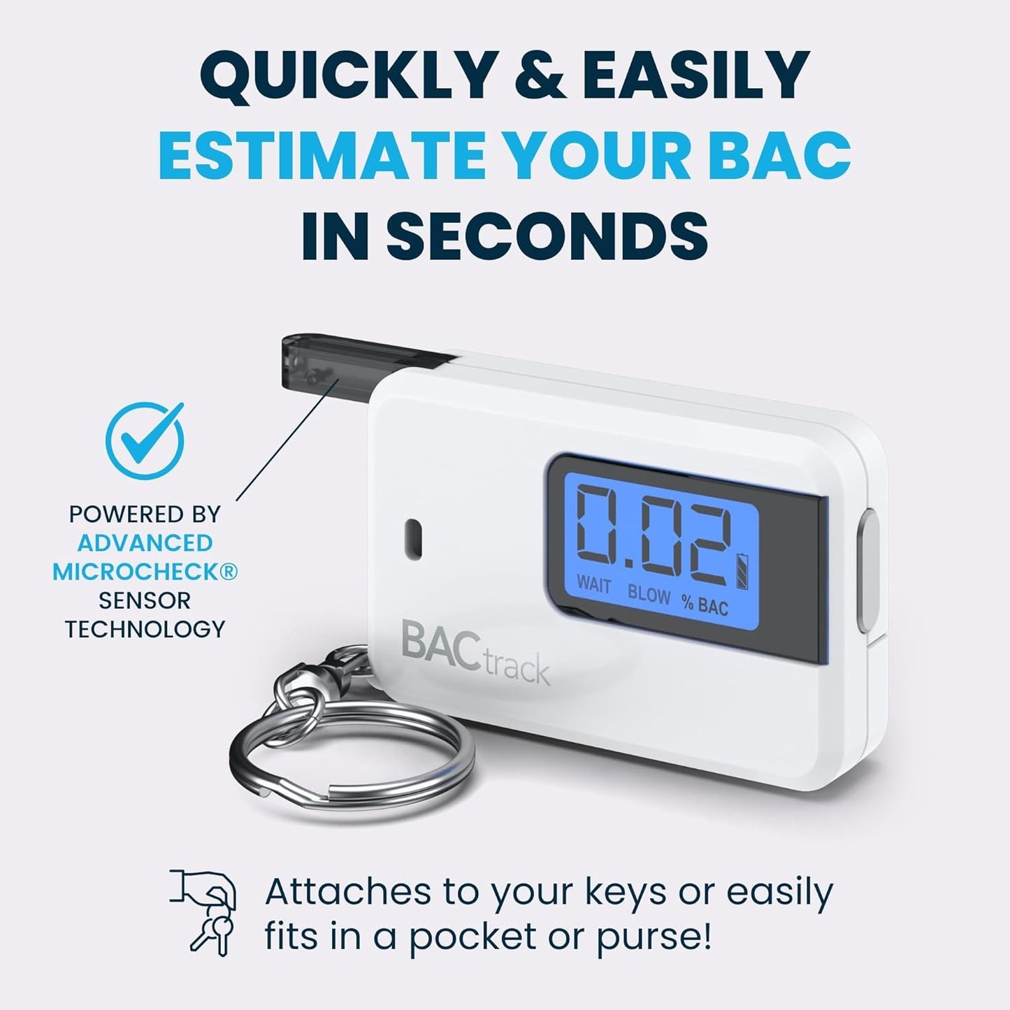 Keychain Breathalyzer