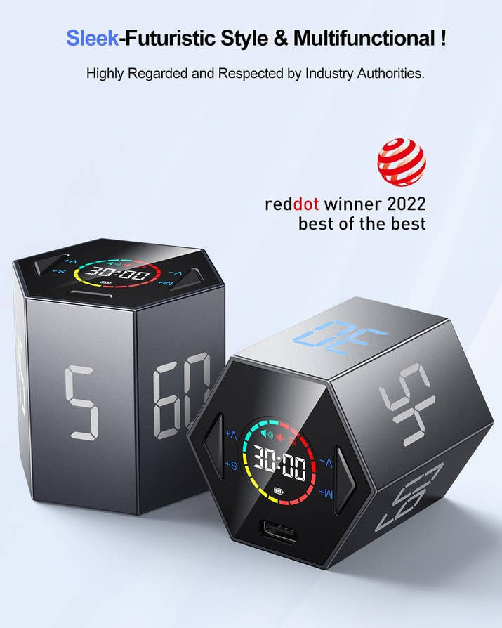 Ticktime Pomodoro Hexagon Timer
