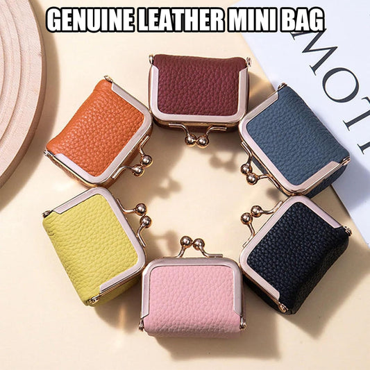 Genuine Leather Mini Jewelry Box
