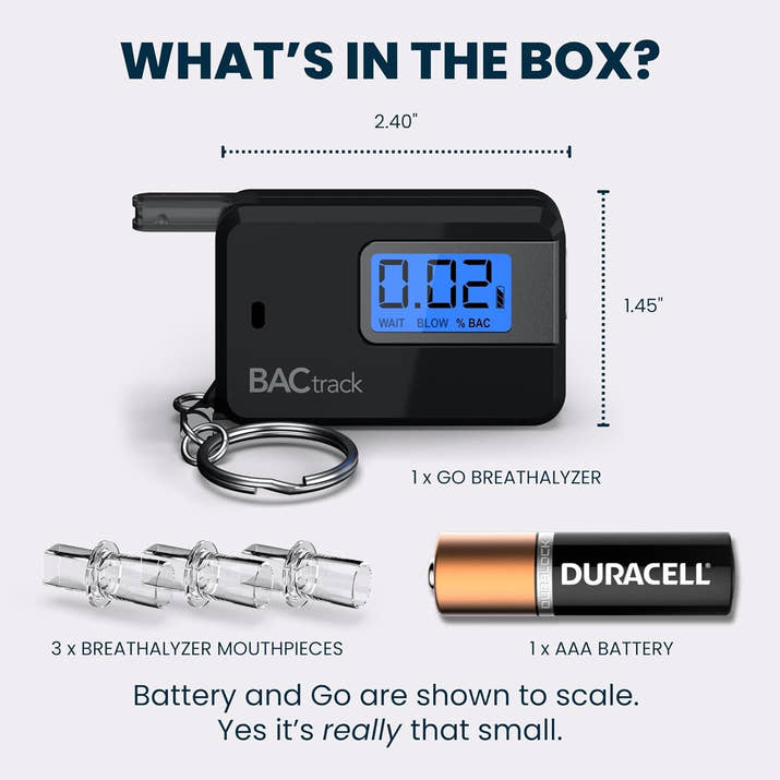 Keychain Breathalyzer