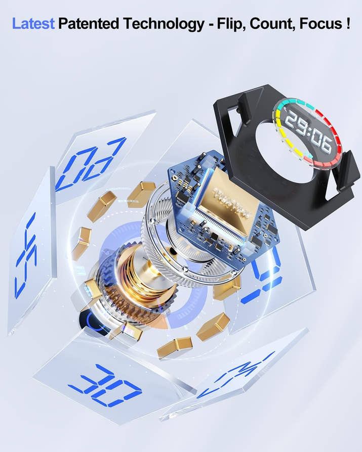 Ticktime Pomodoro Hexagon Timer