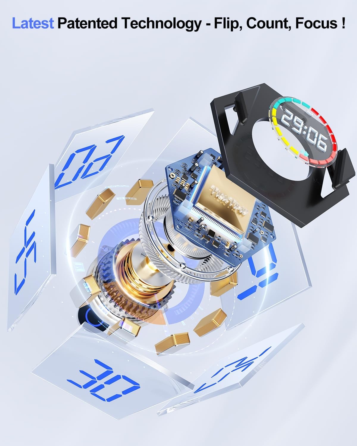 Ticktime Pomodoro Hexagon Timer