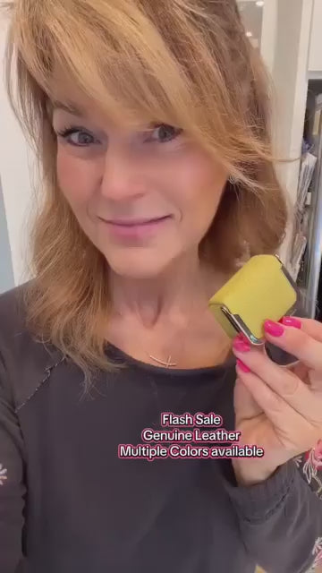 Genuine Leather Mini Jewelry Box video